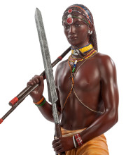 Статуэтка "Воин племени Масаи"