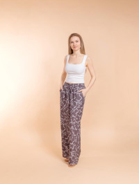 Брюки (вискоза)  25-532-7 размер {2XL(52)}