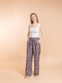 Брюки (вискоза)  25-532-7 размер {2XL(52)}