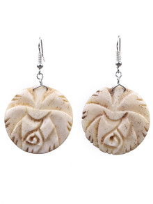 Украшение  Серьги кость 930н Украшение  Серьги кость 930н