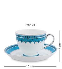  Чайный набор на 2 перс. ''Византия'' (Band-E-Rumi Pavone)