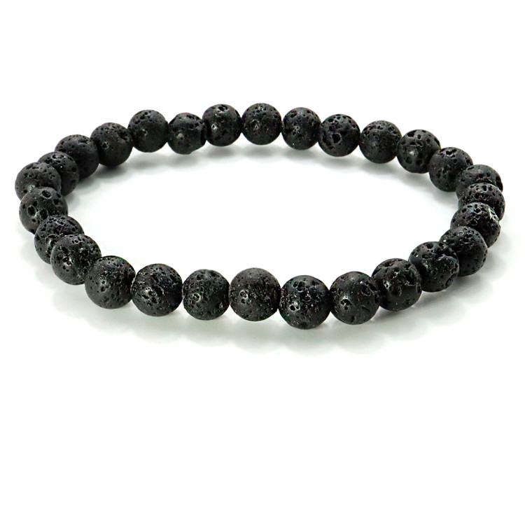 Браслет каменный Вулканический камень - сильнейший оберег