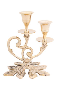 Подсвечник на 2 свечи  П64/1 (полиш)