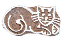 Штамп-печать "Кошка"