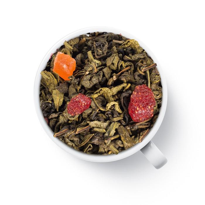 Чай Prospero зеленый ароматизированный со вкусом Земляники со сливками (ганпаудер)