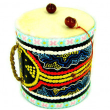 Барабанчик Кемроу, дерево 11см, d.10см Барабанчик Кемроу, дерево 11см, d.10см