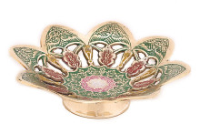 Ваза-фруктовница 5" эмаль Фр4118/3 () Ваза-фруктовница 5" эмаль Фр4118/3 ()