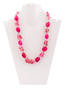 Украшение Бусы камень (оникс) 0757