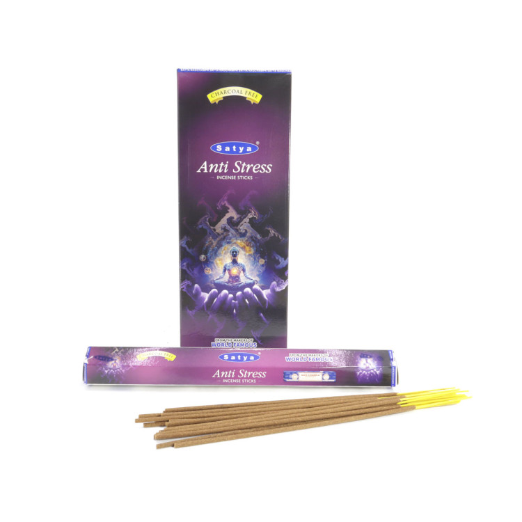 Благовония Satya Hexa Anti Stress Антистресс аромапалочки уп-6шт