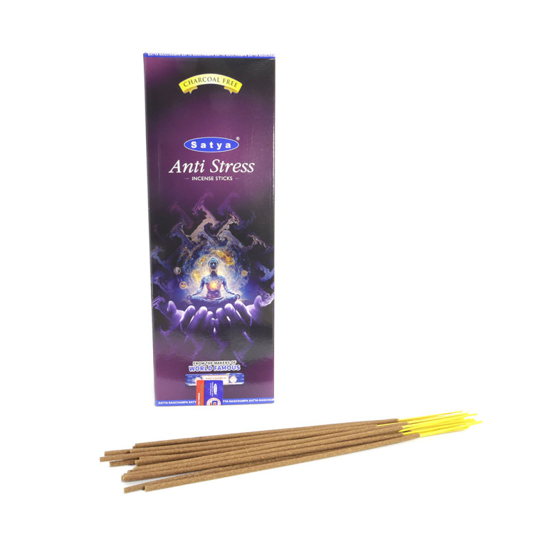Благовония Satya Hexa Anti Stress Антистресс аромапалочки уп-6шт