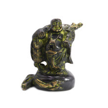 Хотей на мешке с монетами Дарует процветание бронза 16см-13см 1,982