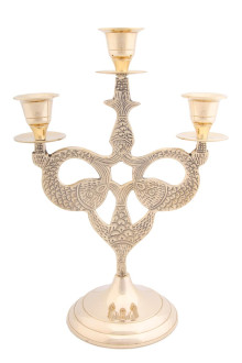 Подсвечник "Рыбы" П2230 (полиш) Подсвечник "Рыбы" П2230 (полиш)