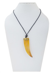 Украшение с подвеской из рога  Р-208