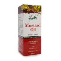 Масло Лалас  Горчичное Mustard oil для волос и тела 100мл 111635