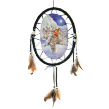 Панно овальное Шаман 50х40см, пластик, ткань Панно овальное Шаман 50х40см, пластик, ткань