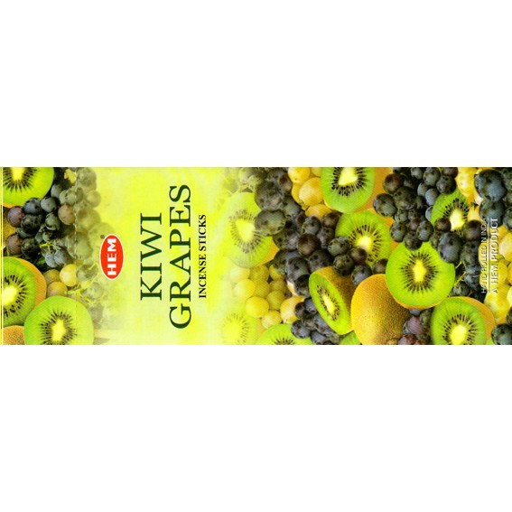HEM 6-гр. благовония Kiwi Grapes КИВИ ВИНОГРАД блок 6 шт.