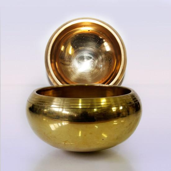 Чаша поющая Gold 7 металлов вес 401г-600г Настройка 7 чакр