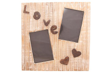 Панно для фото "Love" (дерево)