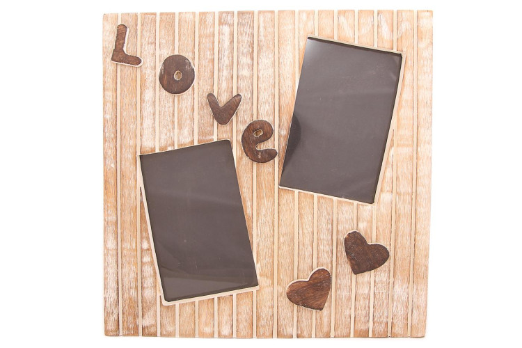 Панно для фото "Love" (дерево)