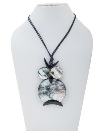 Украшение с подвеской из рога  Р-4589