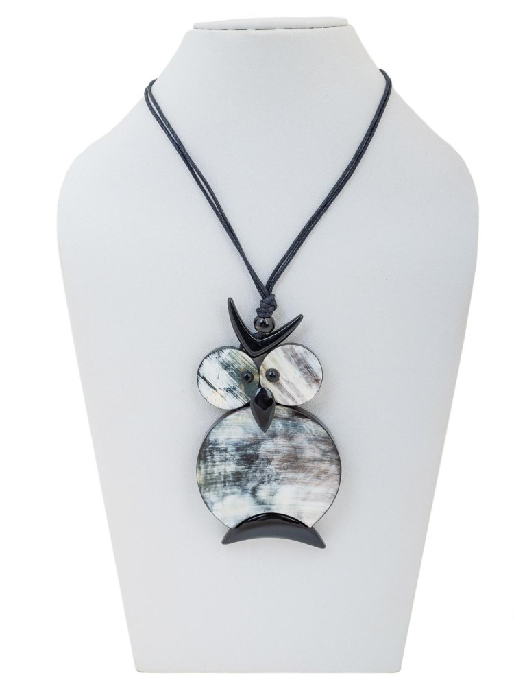 Украшение с подвеской из рога  Р-4589