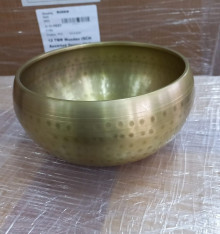 Чаша поющая УЦЕНКА литая в точку из 7 металлов 801-1000g d-13.5cm h-8cm Целительная ХРУПКОЕ 35-B-3U