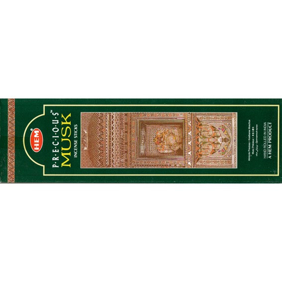 HEM 4-гр. благовония Precious Musk ДРАГОЦЕННЫЙ МУСК блок 25 шт.