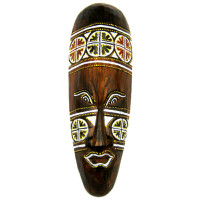 Панно Маска 30х10см, дерево