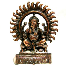 Ганеш статуэтка 27см силумин