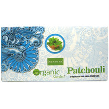 andita прямоуг. благовония Organic Patchouli ПАЧУЛИ 15 гр. блок 12 шт.