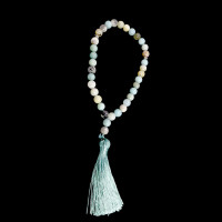 Четки 33 бусины  Амазонит Натуральный камень10мм