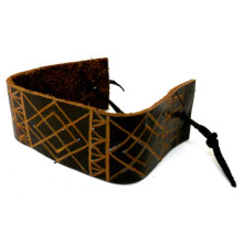 Браслет-оберег Земля кожа Браслет-оберег Земля кожа