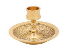 Подсвечник на одну свечу (полиш)