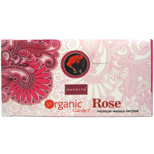 andita прямоуг. благовония Organic Rose РОЗА 15 гр. блок 12 шт.