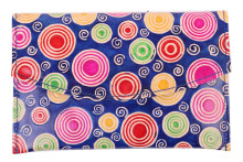 Кошелек кожа ручной принт  180/97 Кошелек кожа ручной принт  180/97