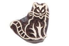 Штамп-печать "Кот"