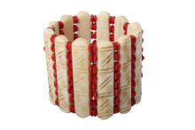 Украшение Браслет кость буйвола 487/6 Украшение Браслет кость буйвола 487/6