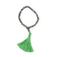 Четки 33 бусины  Цоизиит Натуральный камень10мм