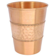DSH739 Стакан для настаивания медной воды d-7,5см h-9см v-250мл, медь