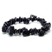 Браслет из камня уп-3шт Синий авантюрин привлекает новые источники дохода