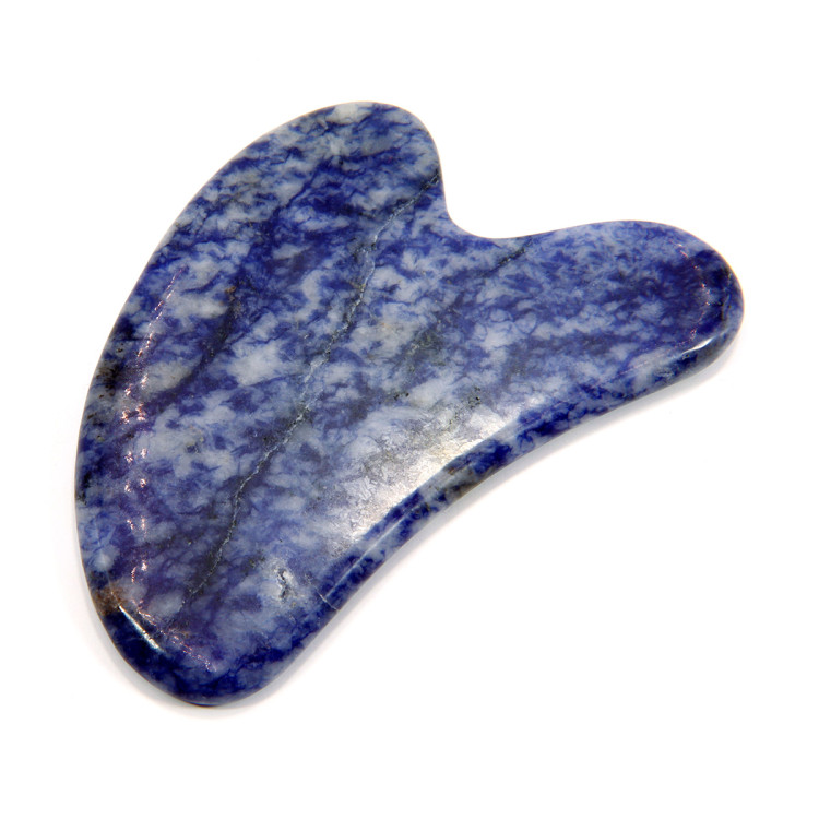 Скребок гуаша Содалит - борется с возрастными изменениями кожи и повышает ее упругость