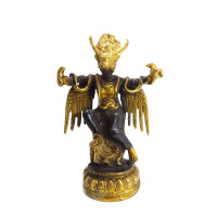 Гаруда дарует богатство славу карьерный рост и защиту от порчи 20см-12см 1,376кг бронза