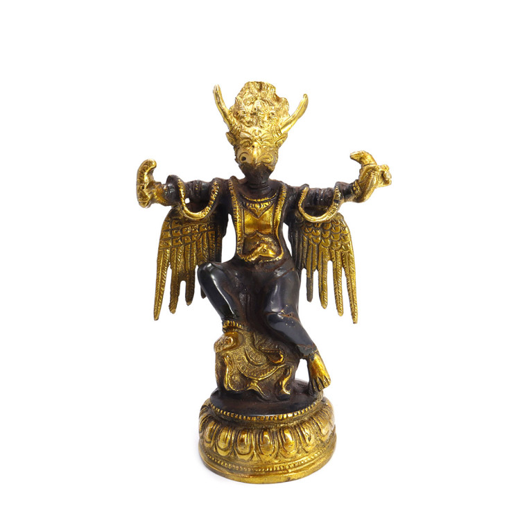 Гаруда дарует богатство славу карьерный рост и защиту от порчи 20см-12см 1,376кг бронза