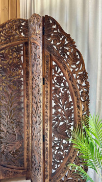 Ширма резная (дерево манго)