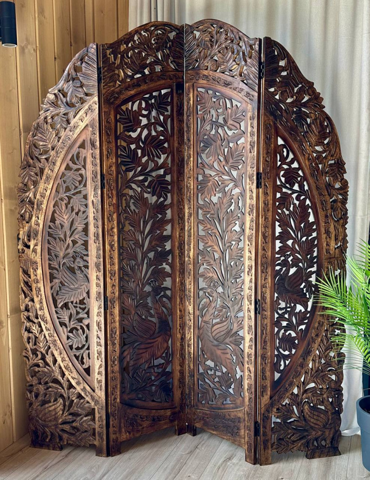 Ширма резная (дерево манго)