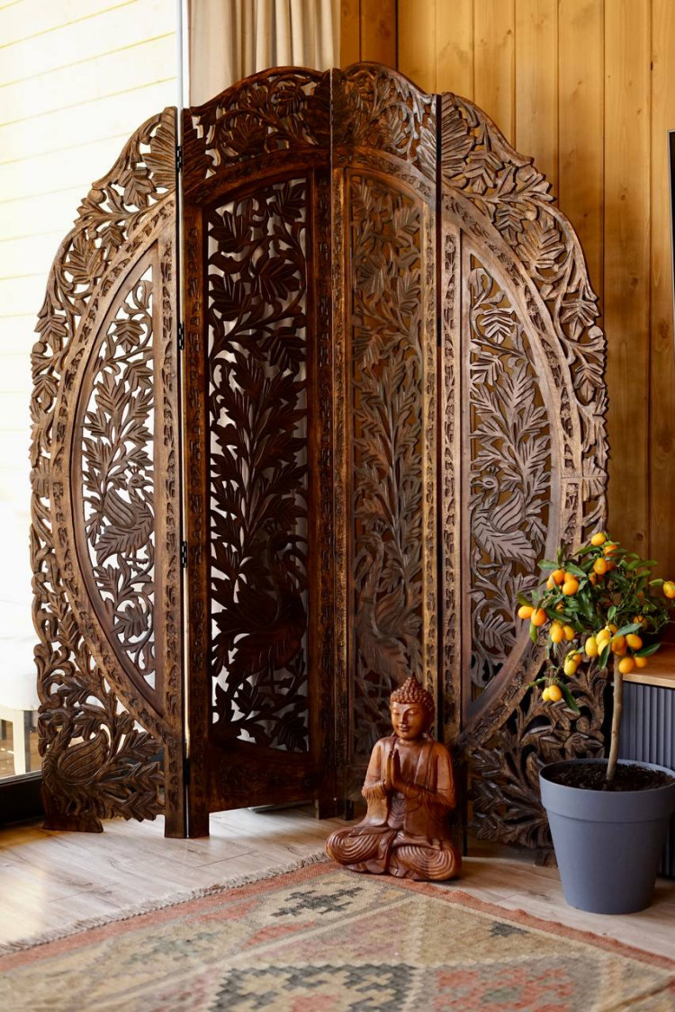 Ширма резная (дерево манго)