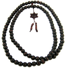 Четки d.12мм 108 бусин, дерево