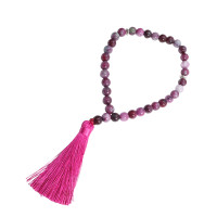 Четки 33 бусины Турмалин 10мм дарует оберег на счастье в любви