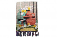 Гобелен (100*70см) состав: джут, хлопок