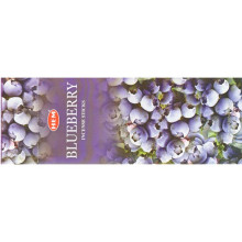 Благовония HEM, шестигранники, Blueberry ЧЕРНИКА 